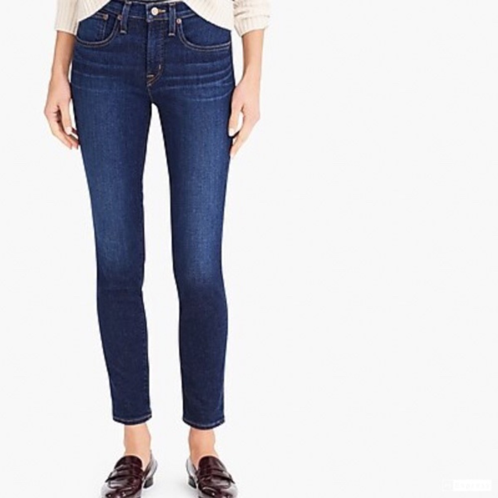 8” Stretchy Toothpick Jean in Southern Sky wash